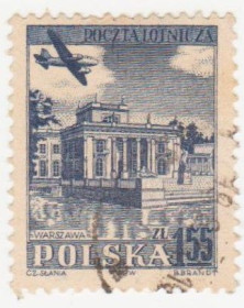 Польща Польша ^/--/^ Польша 1954 г.№ 846 гашеная ^_^^^ Польща 1954 р. No 846 гашена - фото фото фото
