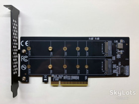 Шлейфи, перехідники Шлейфы, переходники ^/--/^ PCI-E 4.0 X /--/ 16 NVMe адаптер M.2 SSD | плата розширення на 2 NVMe диски | швидкісний PCIe контролер ^_^^^ PCI-E 4.0 X /--/ 16 NVMe адаптер M.2 SSD | плата расширения на 2 NVMe диски | скоростной PCIe контроллер - фото фото фото