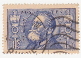 Франція Франция ^/--/^ Франция 1936  г. № 318 гашеная ^_^^^ Франція 1936 р. No 318 гашена - фото фото фото