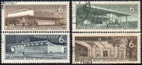 СРСР - СССР - ^/--/^ СРСР 1965 - Метрополітен  (Г) повна серія ^_^^^ СССР 1965 — Метрополитен (Г) полная серия - фото фото фото