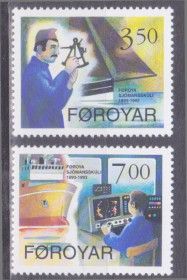Скандинавія Скандинавия ^/--/^ Фареры 1994 МОРСКАЯ АКАДЕМИЯ СТО ЛЕТ КОРАБЛИ ФЛОТ МОРЕПЛАВАНИЕ Mi.264-265 SW /--/ 256-257**MNH $3.17 ^_^^^ Фарери 1994 МОРСЬКА АКАДЕМІЯ СТО РОКІВ КОРАБЛІ ФЛОТ МОРЕПЛАВАННЯ Mi.264-265 SW /--/ 256-257**MNH $3.17 - фото фото фото