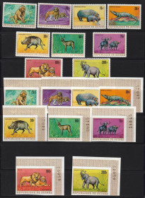 Фауна Фауна ^/--/^ NM Гвинея 1968 г  MNH - 3 скана -  НЕ ЧАСТО !!! ^_^^^ NM Гвінея 1968 р MNH - 3 скана - не частина !!! - фото фото фото