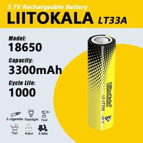 Ліхтарі, ліхтарики Фонари, фонарики ^/--/^ Аккумулятор LiitoKala LT /--/ 33 /--/ A 18650 3300 /--/ mah ^_^^^ Акумулятор LiitoKala LT /--/ 33 /--/ A 18650 3300 /--/ mah - фото фото фото