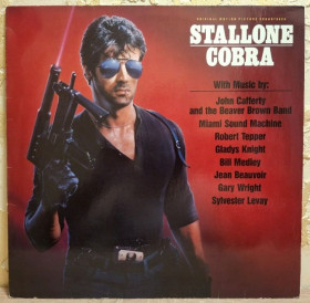 Платівки Пластинки ^/--/^ Stallone - Cobra. Original Motion Picture Soundtrack - 1986.   (LP). 12. Vinyl. Пластинка. Germany. ^_^^^ Stallone - Cobra. Original Motion Picture Soundtrack - 1986. 12.Vinyl. Пластинка. Germany. - фото фото фото