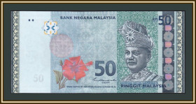 Малайзія Малайзия ^/--/^ Малайзия 50 ринггитов 2019 P-50  (50 /--/ c) UNC ^_^^^ Малайзія 50 рінггітів 2019 P-50 (50 /--/ c) UNC - фото фото фото