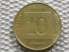 Ізраїль Израиль ^/--/^ Израиль 10 агорот 2009 года #3084 ^_^^^ Ізраїль 10 агорот 2009 року #3084 - фото фото фото