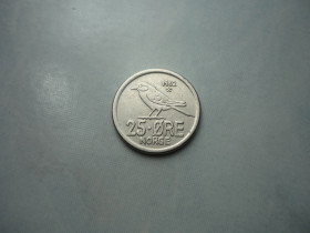 Норвегія Норвегия ^/--/^ Норвегия 25 эре 1962 фауна  зл/05 /--/ н /--/ 0 ^_^^^ Норвегія 25 ери 1962 фауна зл/05 /--/ н /--/ 0 - фото фото фото