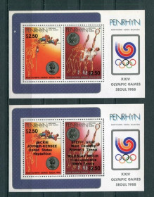 Спорт Спорт ^/--/^ Кука о-ва  Спорт ОИ Сеул-88 /--/ Penrhyn /--/ 1988, Olympic Games Seoul - Korea, MNH  CV 34 ^_^^^ Спорт ОІ Сеул-88 /--/ Penrhyn /--/ 1988, Olympic Games Seoul - Korea, MNH CV 34 - фото фото фото