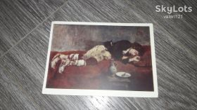 СРСР СССР ^/--/^ Открытка  СССР Спящий мальчик 1959 /--/ г ^_^^^ Листівка СРСР Сплячий хлопчик 1959 - фото фото фото