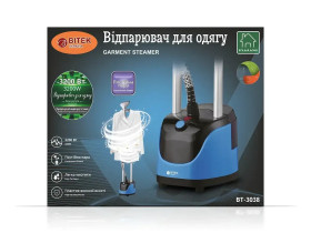 Праски Утюги ^/--/^ Відпарювач для одягу 3200 /--/ Вт прасувальна дошка BITEK BT-3038 /--/ B ^_^^^ Отпаритель для одежды 3200 /--/ Вт доска BITEK BT-3038 /--/ B - фото фото фото