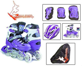Дитячі ролики та скейти Детские ролики и скейты ^/--/^ Комплект Scale Sport Violet размер 29-33 (LFC /--/ 905 /--/ SVIOLET) ^_^^^ Scale Sport Violet розмір 29-33 (LFC /--/ 905 /--/ SVIOLET) - фото фото фото