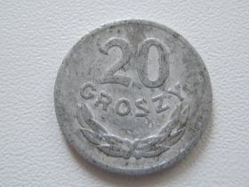- року - года ^/--/^ Польша 20 грошей 1969 года #14438 ^_^^^ Польща 20 грошей 1969 року #14438 - фото фото фото