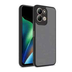 Чохли, бампера Чехлы, бампера ^/--/^ Xiaomi Redmi 17 Чехол матовый TPU+PC (черный) ^_^^^ Xiaomi Redmi 17 Чехол матовий TPU+PC (чорний) - фото фото фото