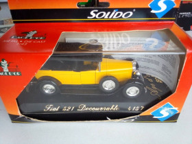 : Закордонні : Зарубежные ^/--/^ Solido Age D&amp;apos;Or #4157 FIAT 521 DECOUVRABLE 1/43 ^_^^^ Solido Age D&amp;Or #4157 FIAT 521 DECOUVRABLE 1/43 - фото фото фото
