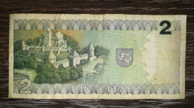 Балтійські країни Балтийские страны ^/--/^ LITHUANIA Литва 2 лита 1993 ^_^^^ LITHUANIA Литва 2 літа 1993 - фото фото фото
