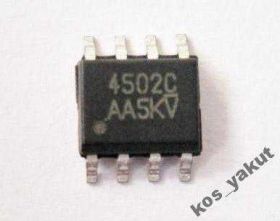 Мікросхеми Микросхемы ^/--/^ MOSFET транзистор Dual N + P-Channel SOP /--/ 8 AF /--/ 4502 /--/ C - фото фото фото