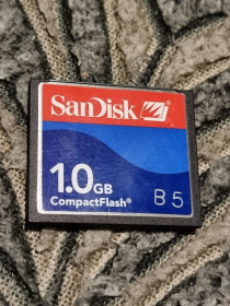 Карти пам'яті Карты памяти ^/--/^ Карта памяти 1 гб sandisk b /--/ 5 4.19/12.7 compactflash cf compact flash сандиск sdcfj - фото фото фото