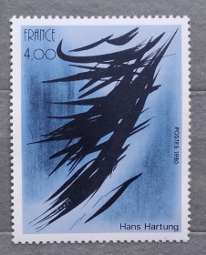 Мистецтво Искусство ^/--/^ Франция 1980 г - Ханс Хартунг, негаш ^_^^^ 1980 — Ханс Хартунг, негаш - фото фото фото