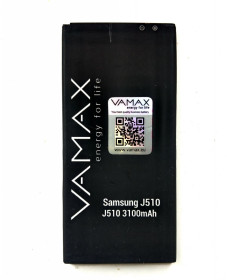 Акумулятори Аккумуляторы ^/--/^ Литий-ионный аккумулятор Vamax li-Ion     (3100 mAh) для Samsung J /--/ 510 Galaxy J /--/ 5 / EB-BJ /--/ 510 /--/ CBC Вживане ^_^^^ літій-іонний акумулятор Vamax li-Ion (3100 mAh) для Samsung J /--/ 510 Galaxy J /--/ 5 / EB-BJ /--/ 510 /--/ CBC - фото фото фото