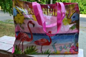 Сумки Сумки ^/--/^ Яркая летняя сумка Flamingo. Новая ^_^^^ Яскрава літня сумка Flamingo. Нова Нова - фото фото фото