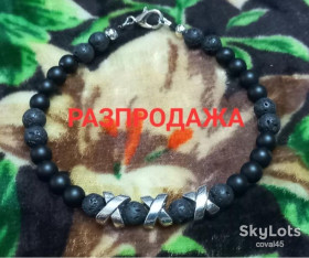 Браслети Браслеты ^/--/^ Браслет Мужской- Лава - Шунгит ХХХ - ручной работы. ^_^^^ Браслет Чоловічий-Лава - Шунгіт ХХХ - ручної роботи. - фото фото фото