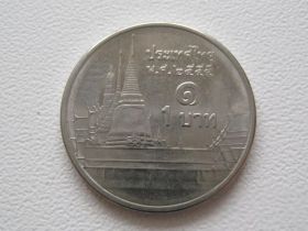 Таїланд Таиланд ^/--/^ Таиланд 1 бат 2012 года 21754 ^_^^^ Таїланд 1 бат 2012 року 21754 - фото фото фото