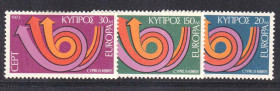 Інші країни Другие страны ^/--/^ ZM Кипр   1973 г  MNH - EUROPA ^_^^^ ZM Кіпр 1973 MNH - EUROPA - фото фото фото