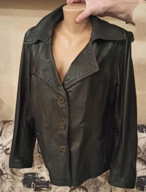 Куртки Куртки ^/--/^ Класний шкіряний піджак ^_^^^ Классный кожаный пиджак - фото фото фото