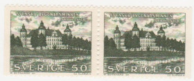Скандинавія Скандинавия ^/--/^ Швеция 1962 г. № 497 А В ** сцепка ^_^^^ Швеція 1962 р. No 497 А В ** зчіпка - фото фото фото