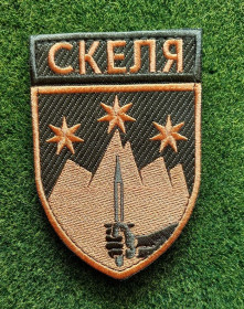 Інше Другое ^/--/^ Шеврон 425 отдельный штурмовой полк «Скала» № 4074 ^_^^^ Шеврон 425 окремий штурмовий полк «Скала» No 4074 - фото фото фото