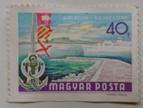 Угорщина Венгрия ^/--/^ Венгрия 1969 Озеро Балатон, MH ^_^^^ Угорщина 1969 Озеро Балатон, MH - фото фото фото