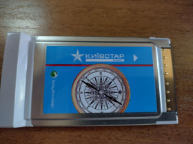 PCMCIA карти PCMCIA карты ^/--/^ Раритетный модем Sony Ericsson PC card cardbus под Киевстар ^_^^^ Раритетний модем Sony Ericsson PC card cardbus під Київстар - фото фото фото