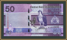 Гамбія Гамбия ^/--/^ Гамбия 50 даласи 2019 P-40  (40 /--/ a) а-UNC ^_^^^ Гамбія 50 даласі 2019 P-40 (40 /--/ a) а-UNC - фото фото фото