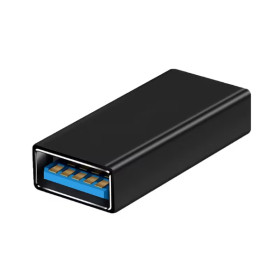 Шлейфи, перехідники Шлейфы, переходники ^/--/^ Перехідник USB 3.0 мама-мама  (Female-Female) Алюміній / З&amp;apos;єднувач кабелів - фото фото фото