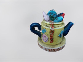 Інше Другое ^/--/^ Миниатюрная фигурка, статуэтка Tetley gb limited 1996 Archies Teapot ^_^^^ Мініатюрна фігурка, статуетка Tetley gb limited 1996 Archies Teapot - фото фото фото