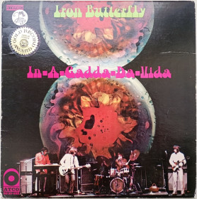 Платівки Пластинки ^/--/^ IRON BUTTERFLY In-A-Gadda-Da-Vida LP VG/VG++ - фото фото фото