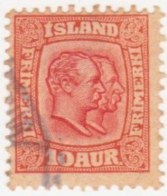 Ісландія Исландия ^/--/^ Исландия 1907 /--/ г № 53 гашеная ^_^^^ Ісландія 1907 /--/ р No 53 гашена - фото фото фото