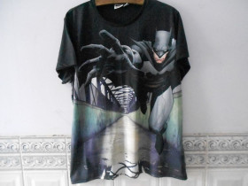Футболки, майки Футболки, майки ^/--/^ Футболка &amp;quot;Batman&amp;quot;   (100% polyester, L, Turkey) б/у ^_^^^ Футболка &amp;quot;Batman&amp;quot; (100% polyester, L, Turkey) б/у - фото фото фото
