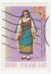 Скандинавія Скандинавия ^/--/^ Финляндия 1973 г. № 746 гашеная ^_^^^ Фінляндія 1973 р. No 746 гашена - фото фото фото