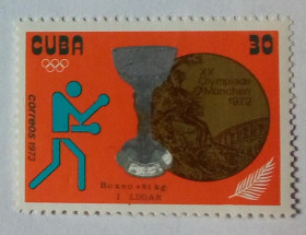 Острівні держави Островные государства ^/--/^ Куба 1973 Олимпийские игры, Мюнхен, 30 /--/ с., MNH ^_^^^ Куба 1973 Олімпійські ігри, Мюнхен, 30 /--/ с., MNH - фото фото фото