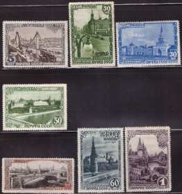 СРСР - СССР - ^/--/^ СССР. 800-летие Москвы * 1947 г. ^_^^^ СРСР. 800-річчя Москви * 1947 - фото фото фото