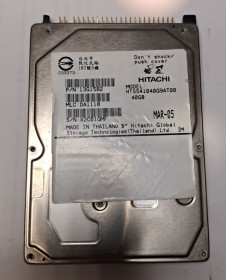 Жорсткі диски Жесткие диски ^/--/^ Ретро HDD 2.5&amp;quot; IDE 40 /--/ GB Hitachi Travelstar   (HTS /--/ 541040 /--/ G /--/ 9 /--/ AT /--/ 00) — Несправний / З bad-секторами / На донорство ^_^^^ Ретро HDD 2.5&amp;quot; IDE 40 /--/ GB Hitachi Travelstar (HTS /--/ 541040 /--/ G /--/ 9 /--/ AT /--/ 00) — Неисправный / С bad-секторами / На донорство - фото фото фото