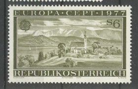Австрія Австрия ^/--/^ Австрия 1977 Европа СЕРТ Mi 1553 MNH ^_^^^ 1977 Європа Серт Mi 1553 MNH - фото фото фото
