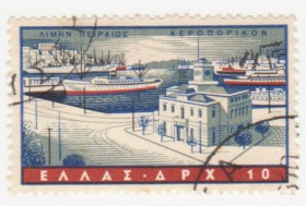 Греція Греция ^/--/^ Греция  1958 г.№  656 гашеная ^_^^^ Греція 1958 р. No 656 гашена - фото фото фото