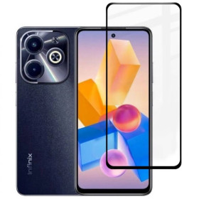 Чохли, бампера Чехлы, бампера ^/--/^ Захисне скло Fiji Premium для Infinix Hot 40 /--/ i (X /--/ 6528 /--/ B) повне проклеювання Anti-Static чорний ^_^^^ Защитное стекло Fiji Premium для Infinix Hot 40 /--/ i (X /--/ 6528 /--/ B) полное проклеивание Anti-Static черный - фото фото фото