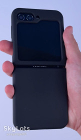 Чохли, бампера Чехлы, бампера ^/--/^ Чохол Foldables Silicone Cover Lakshmi   (AAA) для Samsung Galaxy Z Flip /--/ 5  Чорний / Black ^_^^^ Чехол Foldables Silicone Cover Lakshmi (AAA) для Samsung Galaxy Z Flip /--/ 5 Черный / Black - фото фото фото