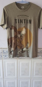 Футболки, майки Футболки, майки ^/--/^ Футболка &amp;quot;Tintin&amp;quot;  (100% cotton, M, China) ^_^^^ Футболка &amp;quot;Tintin&amp;quot; (100% cotton, M, China) - фото фото фото