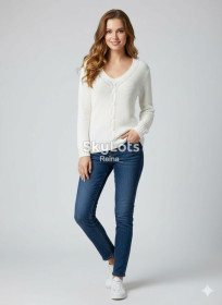 Светри Свитера ^/--/^ Жіночий светр real clothing co ^_^^^ 1+1= Женский свитер real clothing co - фото фото фото