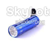 Ліхтарі, ліхтарики Фонари, фонарики ^/--/^ ​Фонарик карманный 9 LED- диодов !  Батарейки ААА в комплекте ! Алюминиевый корпус ! ^_^^^ Фонарик кишеньковий 9 LED-діодів ! Батарейки ААА в комплекті ! Алюмінієвий корпус ! - фото фото фото