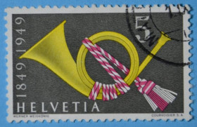Інше Другое ^/--/^ Швейцария 100 лет Почте  1949 ^_^^^ Швейцарія 100 років Пошті 1949 - фото фото фото